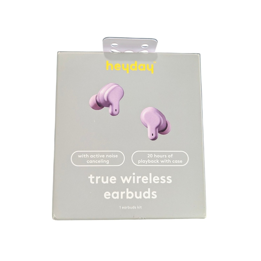 E6N True Wireless Bluetooth Active Noise Cancelling Earbuds - heyday - Lavender